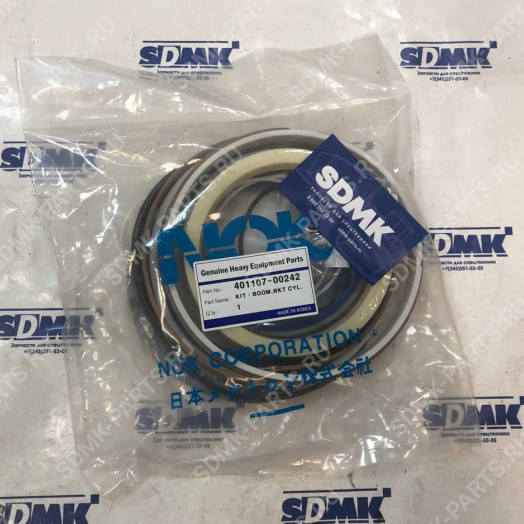 Ремкомплект гидроцилиндра стрелы 401107-00242A DOOSAN 500LC-V 440-00013AKT